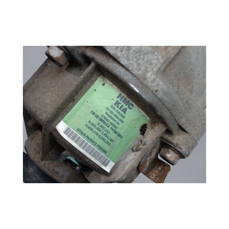 PONT ARRIERE HYUNDAI SANTA FE 4X4 00- 2.2 CRDi 4x4