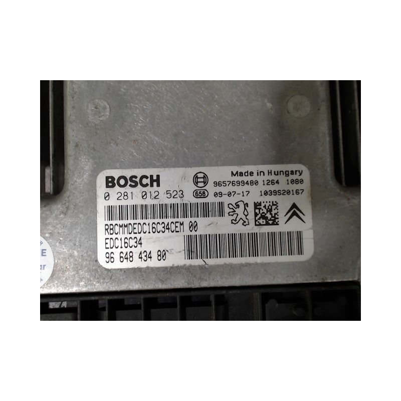 CALCULATEUR MOTEUR CITROEN C3