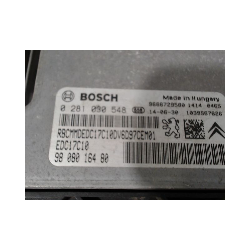 CALCULATEUR MOTEUR PEUGEOT 2008 Phase 1 2013-...