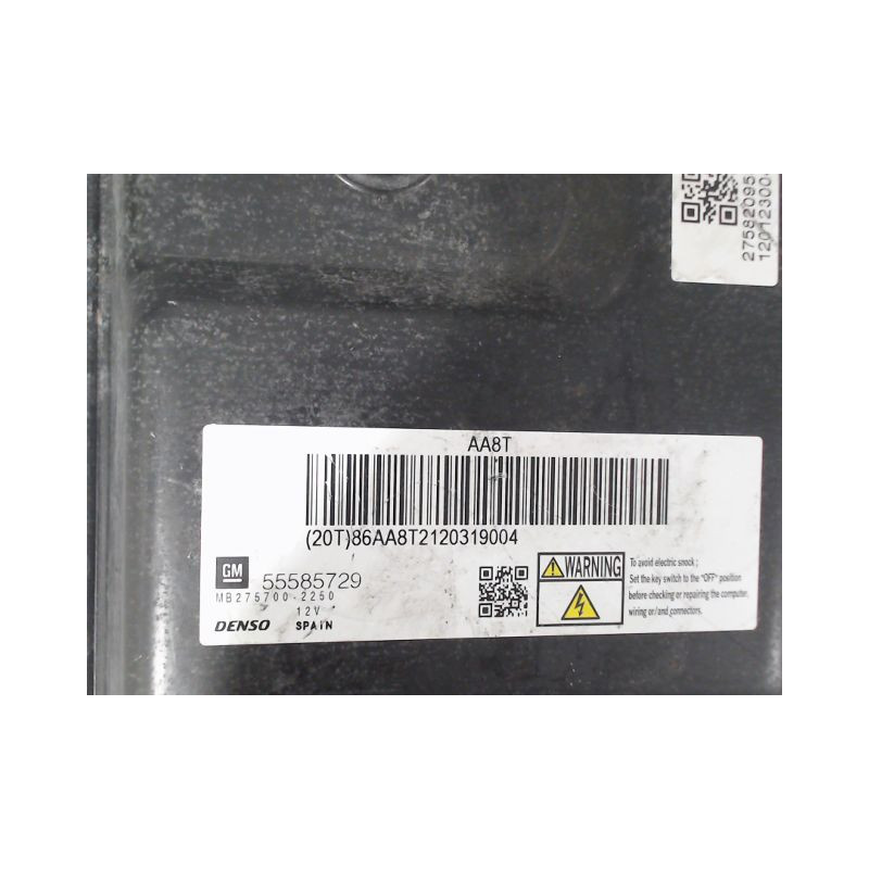 CALCULATEUR MOTEUR OPEL MERIVA