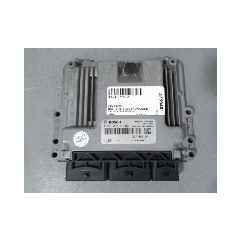 CALCULATEUR MOTEUR RENAULT CLIO