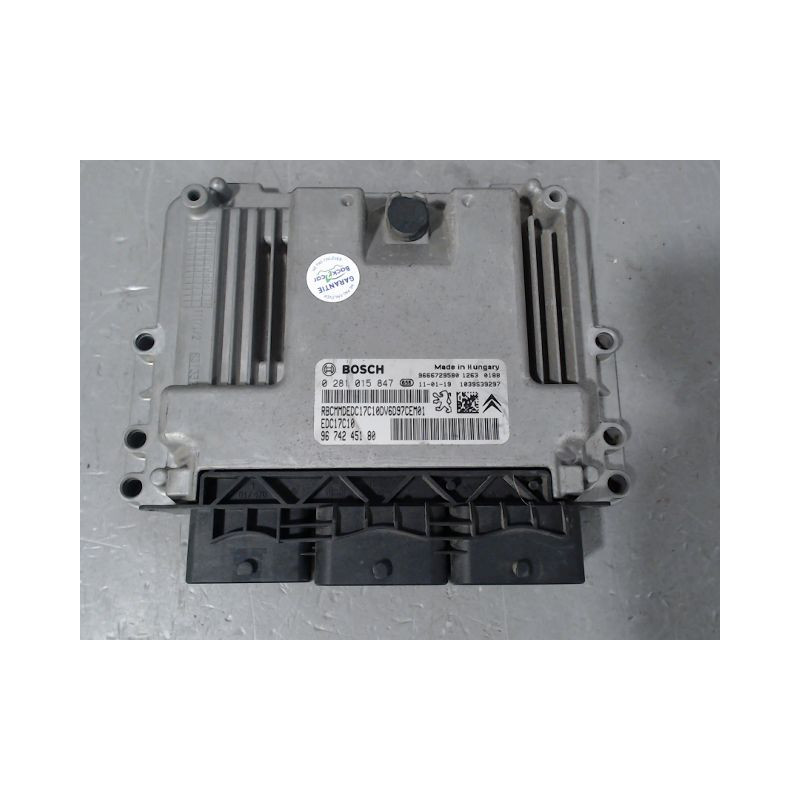 CALCULATEUR MOTEUR CITROEN C3