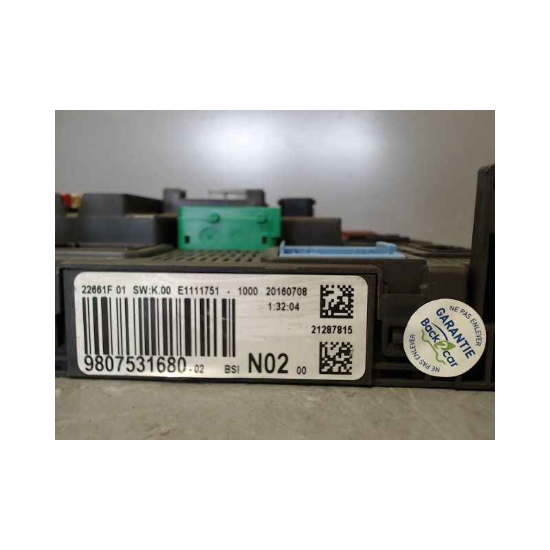 BOITIER GESTION HABITACLE PEUGEOT 208