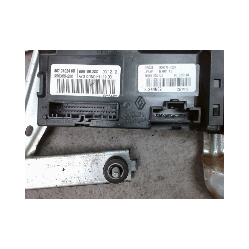 MECANISME+MOTEUR LEVE-GLACE AVANT GAUCHE RENAULT MEGANE
