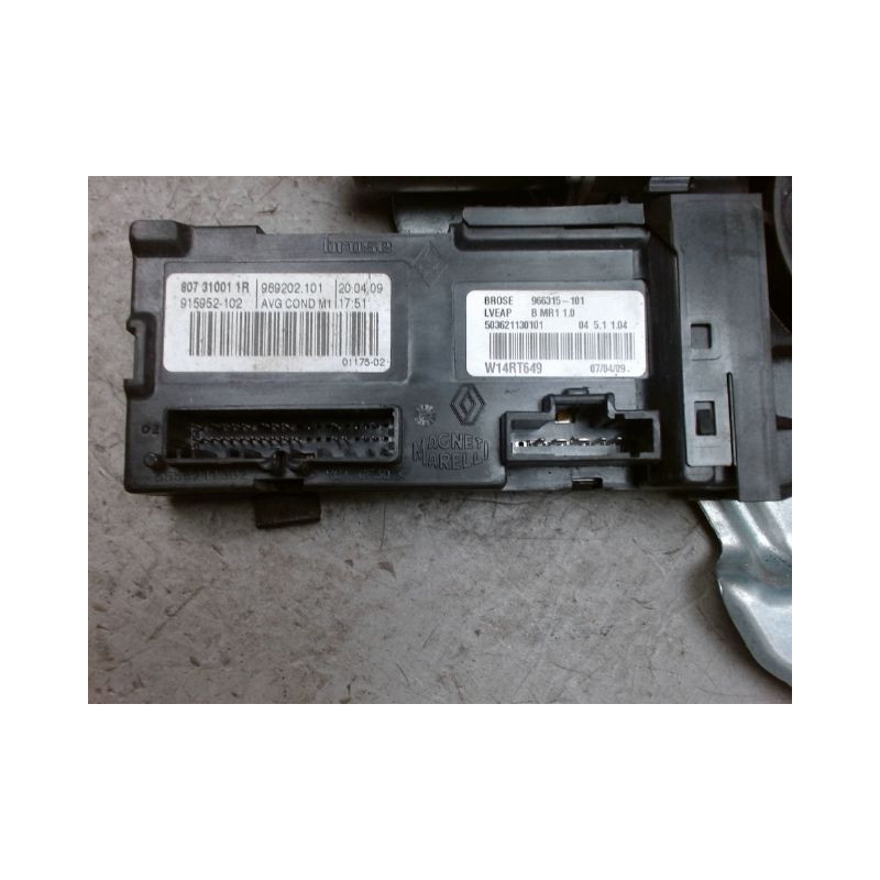 MECANISME ESSUIE-GLACE AVANT RENAULT SCENIC 3 PHASE 1 1.5 DCI - 8V