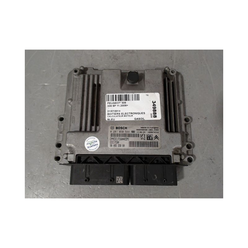 CALCULATEUR MOTEUR PEUGEOT 308 2009-