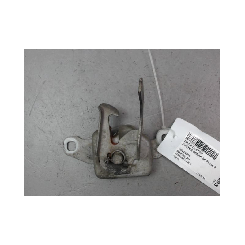 SERRURE CAPOT DACIA DUSTER BREAK Phase 2 2013-...