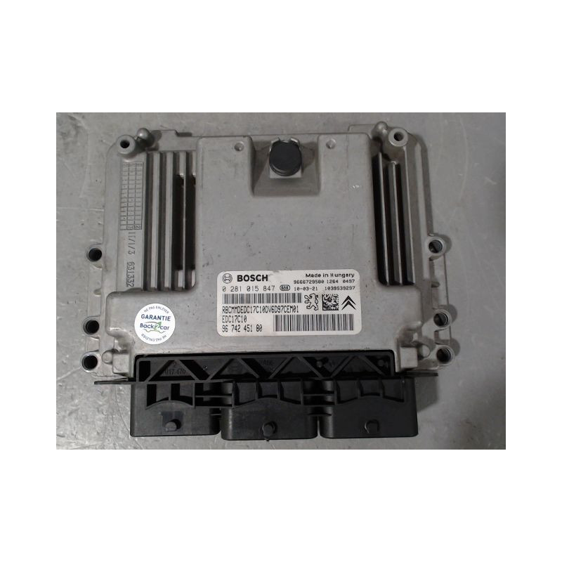 CALCULATEUR MOTEUR PEUGEOT 308 I Phase 1 2007-2011