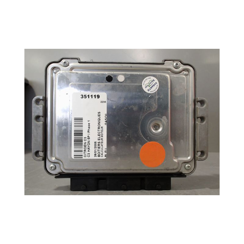 CALCULATEUR MOTEUR CITROEN C3 I Phase 1 2002-2005