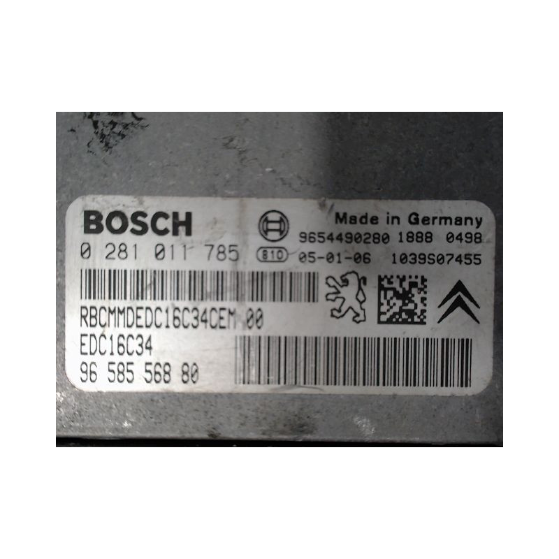 CALCULATEUR MOTEUR CITROEN C2 Phase 1 2003-2008