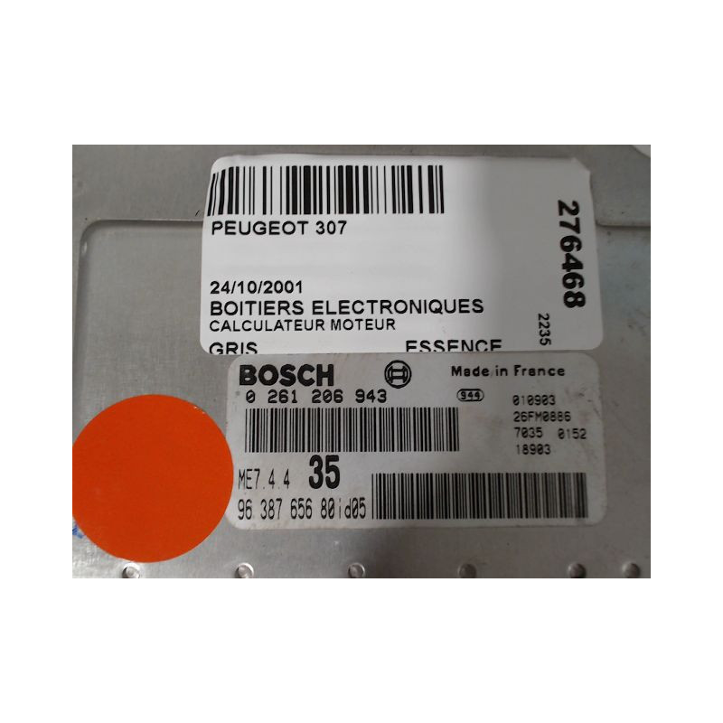 CALCULATEUR MOTEUR PEUGEOT 307
