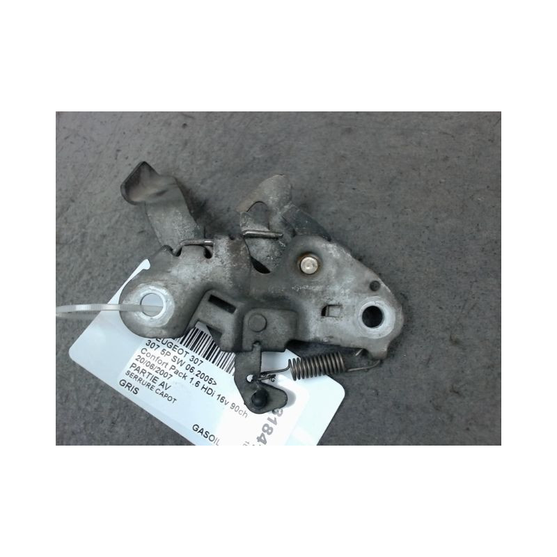 SERRURE CAPOT PEUGEOT 307 SW 2005-