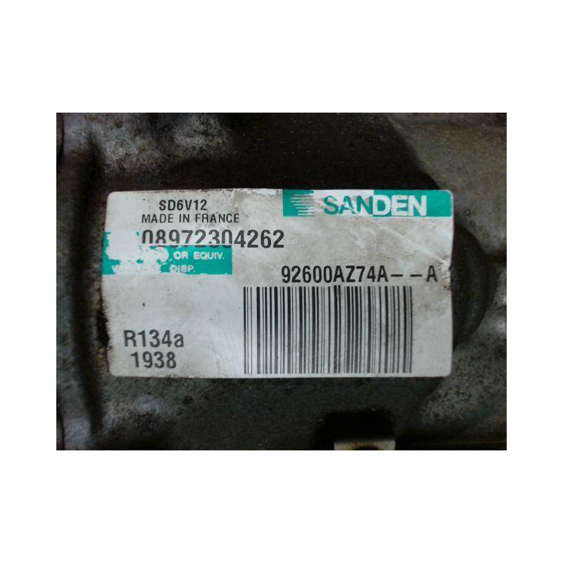 COMPRESSEUR AIR CONDITIONNE NISSAN NOTE
