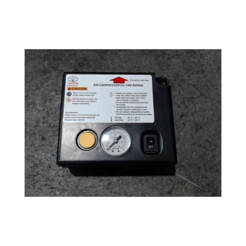 GONFLEUR DE SECOURS TOYOTA VERSO 2010-