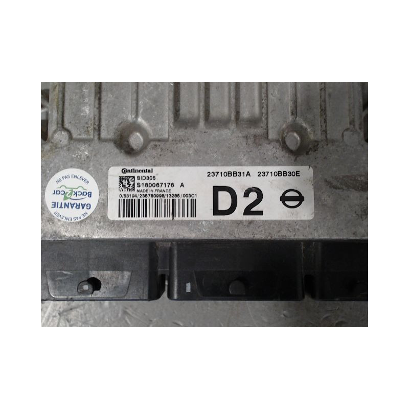 CALCULATEUR MOTEUR NISSAN QASHQAI +2 I Phase 2 LONG 2010-2014