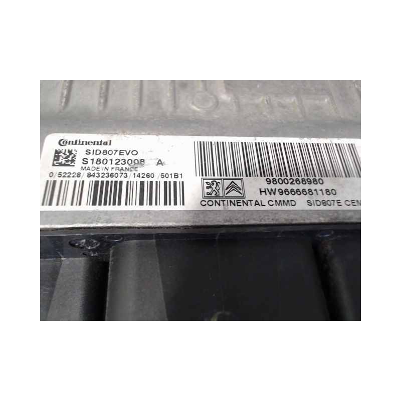 CALCULATEUR MOTEUR PEUGEOT 208 Phase 1 2012-...