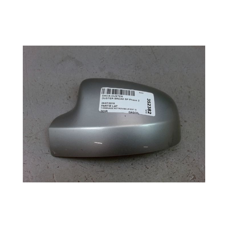 CARENAGE RETROVISEUR EXTERIEUR GAUCHE DACIA DUSTER BREAK Phase 2 2013-...
