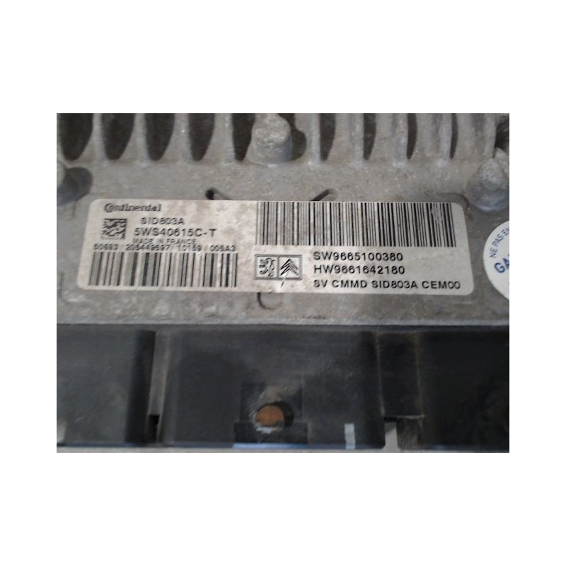 CALCULATEUR MOTEUR FIAT SCUDO