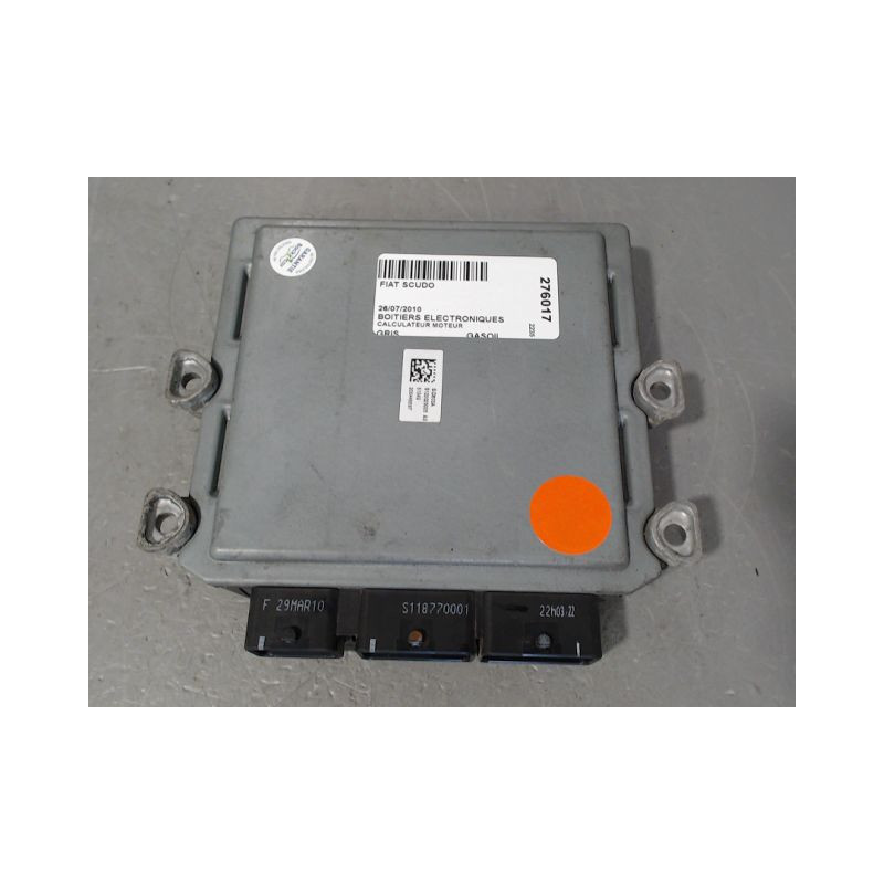CALCULATEUR MOTEUR FIAT SCUDO