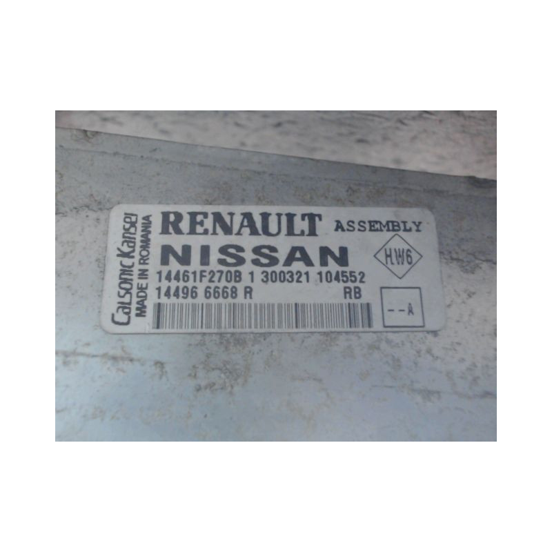 ECHANGEUR AIR RENAULT CAPTUR