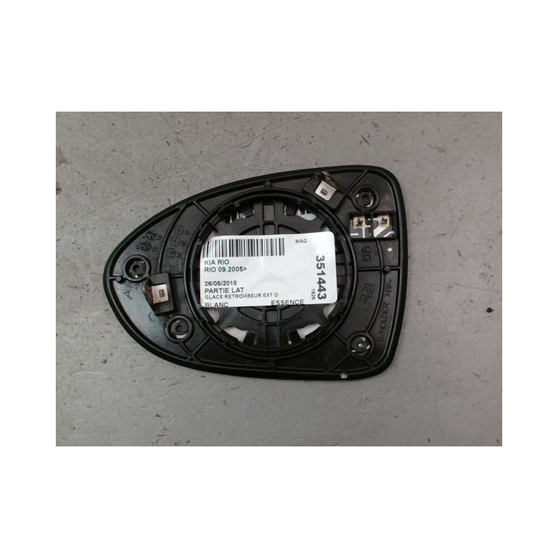 GLACE RETROVISEUR EXT D KIA RIO 2005-