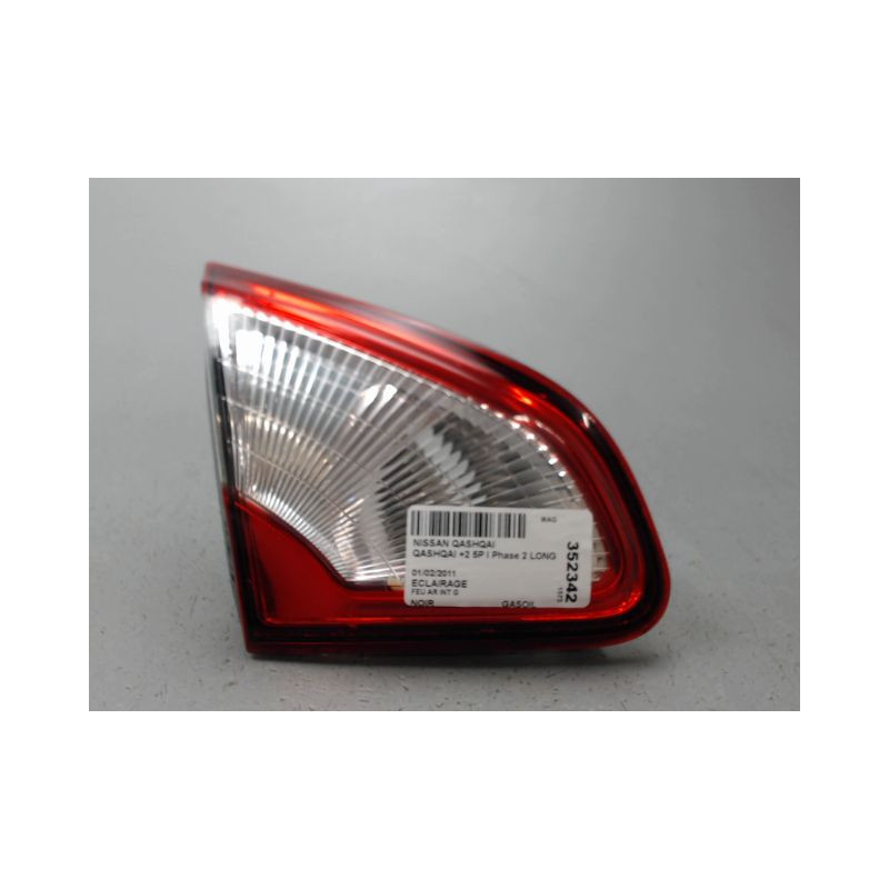 FEU ARRIERE INTERIEUR GAUCHE NISSAN QASHQAI +2 I Phase 2 LONG 2010-2014