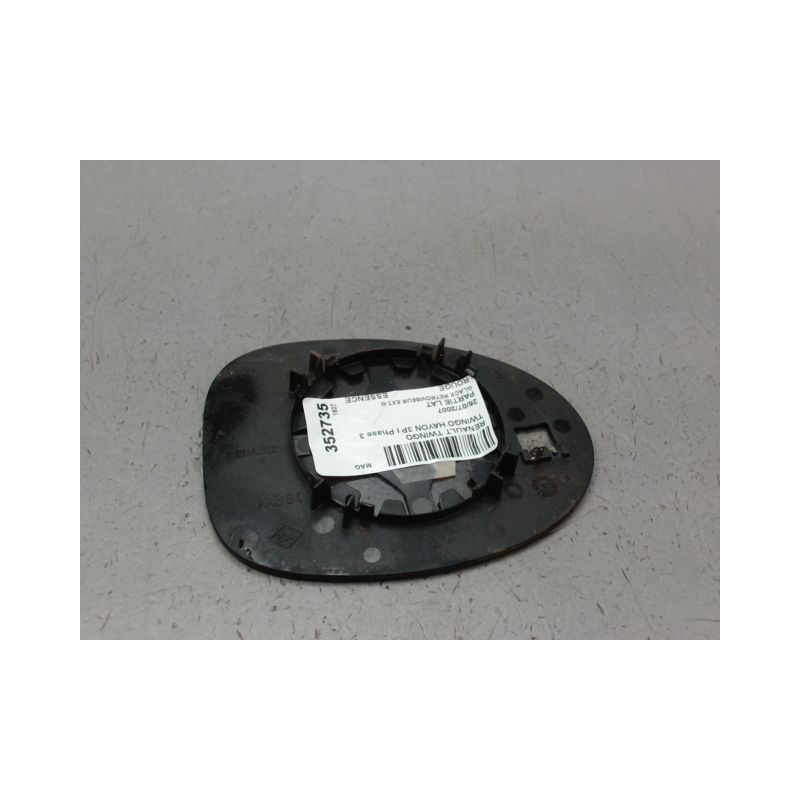 GLACE RETROVISEUR EXT G RENAULT TWINGO I Phase 3 2000-2007