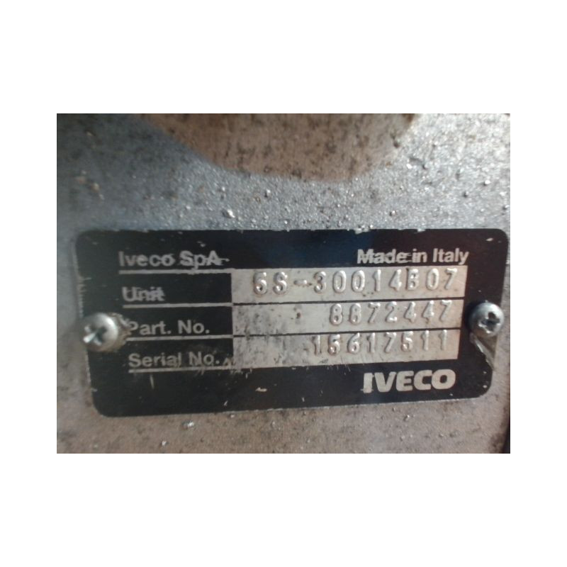 BOITE A VITESSE MECANIQUE IVECO 35S12 35 C 12 V, 35 S 12 V (AGKA43A2, AGKB43A2, AGKB46A2,...