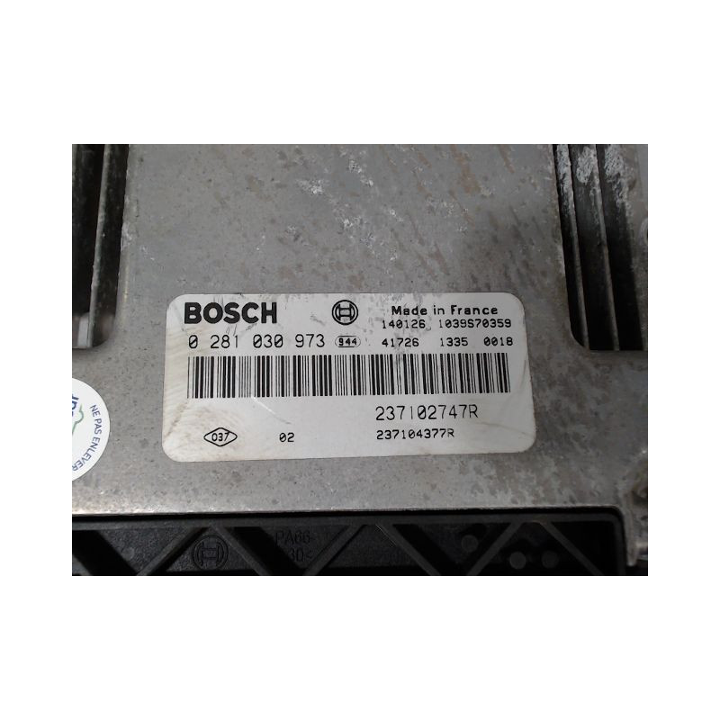 CALCULATEUR MOTEUR RENAULT CAPTUR