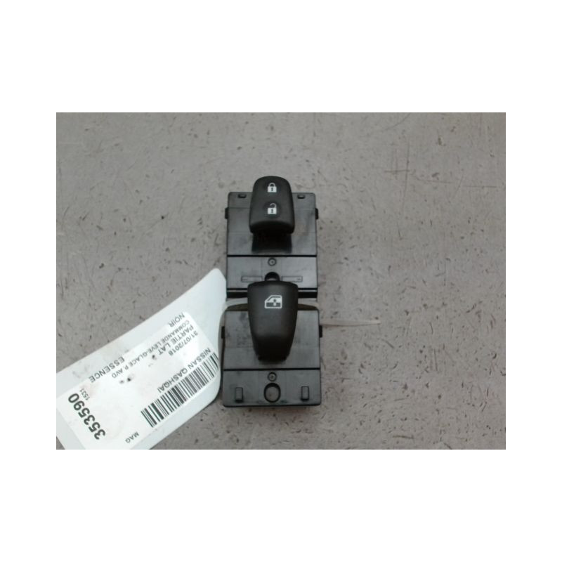 COMMANDE LEVE-GLACE PORTE AVD NISSAN QASHQAI