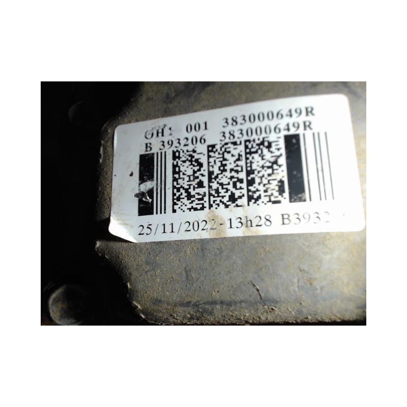 PONT ARRIERE DACIA DUSTER 2010- 1.5 dCi 115 4x4