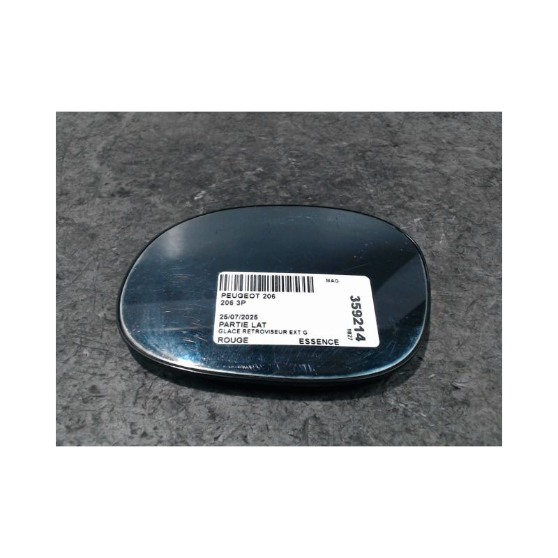 GLACE RETROVISEUR EXT G PEUGEOT 206 3P