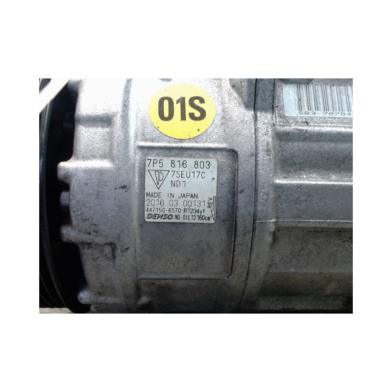 COMPRESSEUR AIR CONDITIONNE PORSCHE CAYENNE 2002-