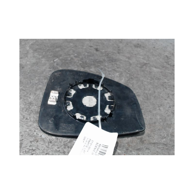 GLACE RETROVISEUR EXT G RENAULT SCENIC III 2009-