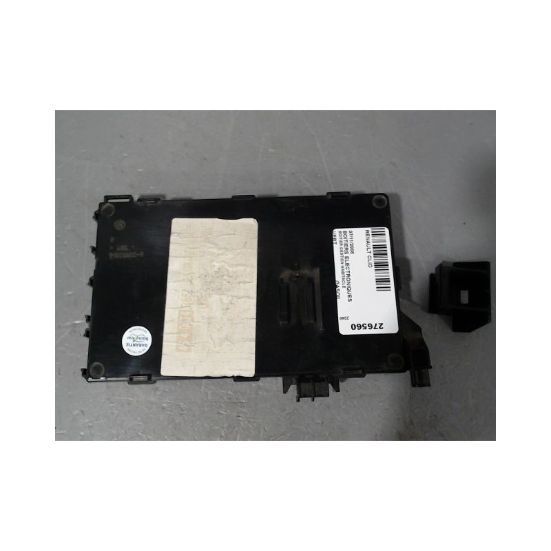 BOITIER GESTION HABITACLE RENAULT CLIO