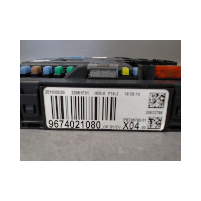 BOITIER GESTION HABITACLE CITROEN C3