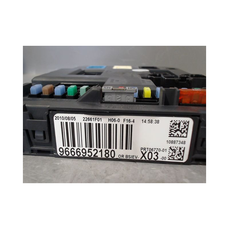 BOITIER GESTION HABITACLE CITROEN C3