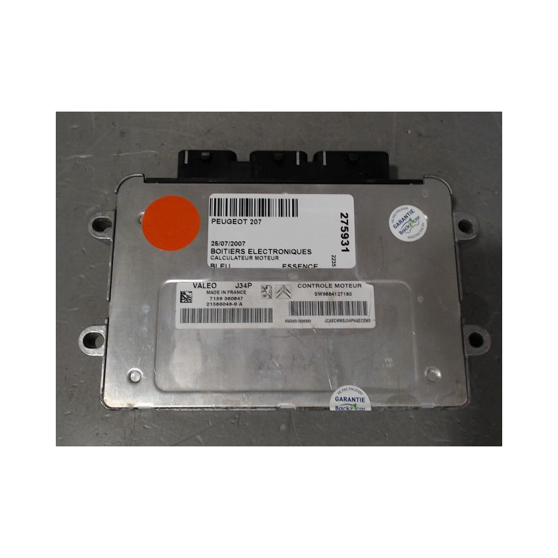 CALCULATEUR MOTEUR PEUGEOT 207