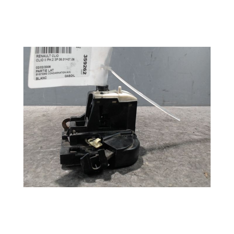 SYSTEME CONDAMNATION AVANT GAUCHE RENAULT CLIO II PH.2 01-06