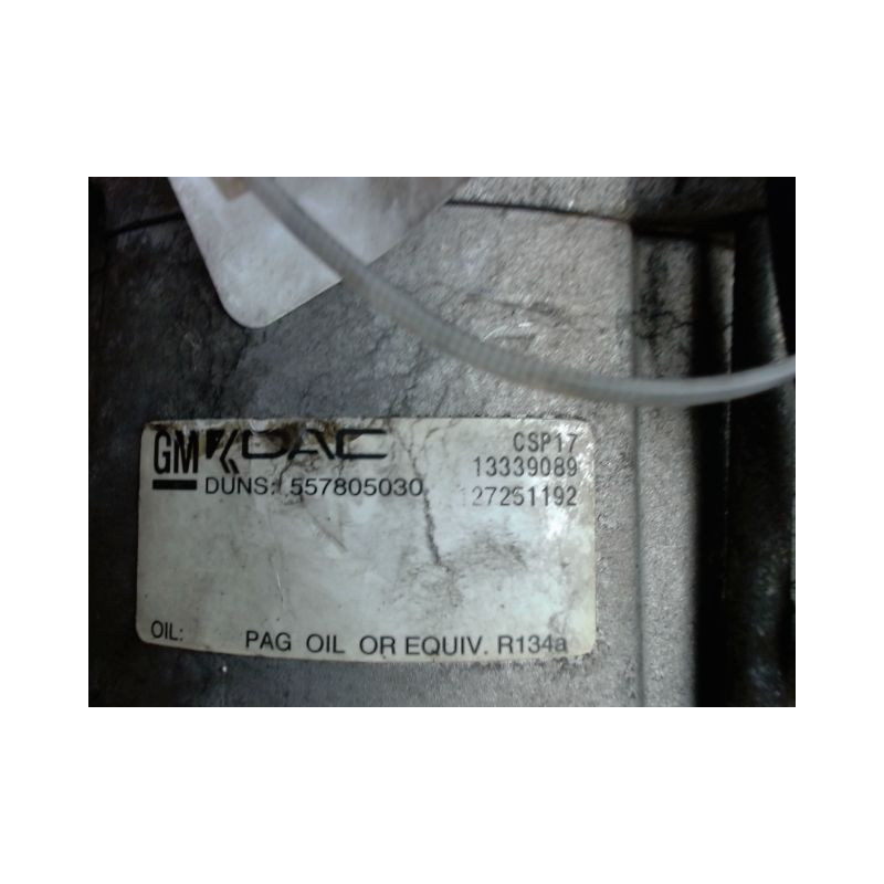 COMPRESSEUR AIR CONDITIONNE CHEVROLET ORLANDO