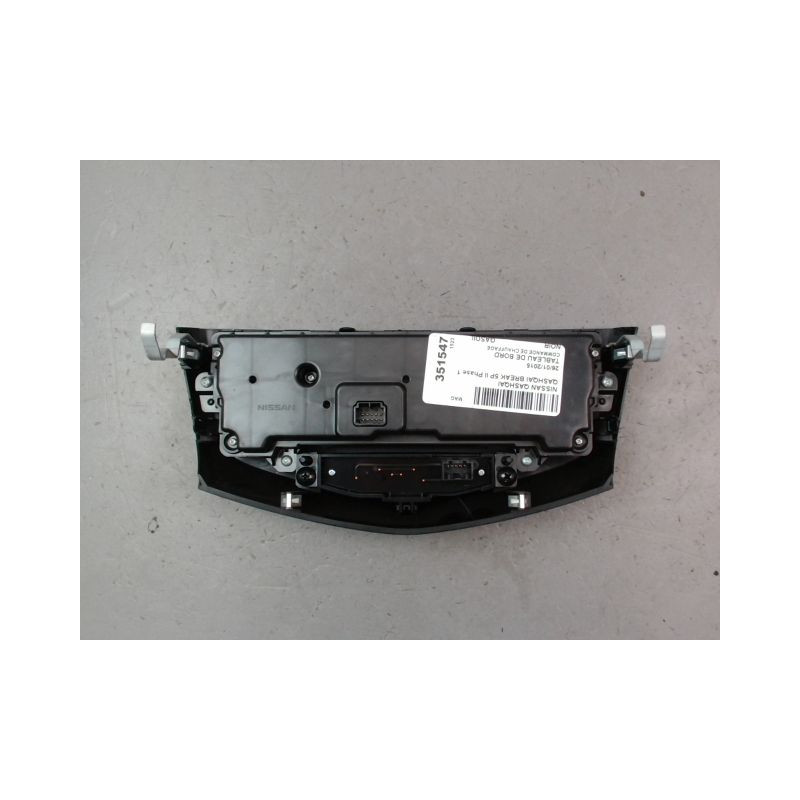 COMMANDE DE CHAUFFAGE NISSAN QASHQAI BREAK II Phase 1 2014-...