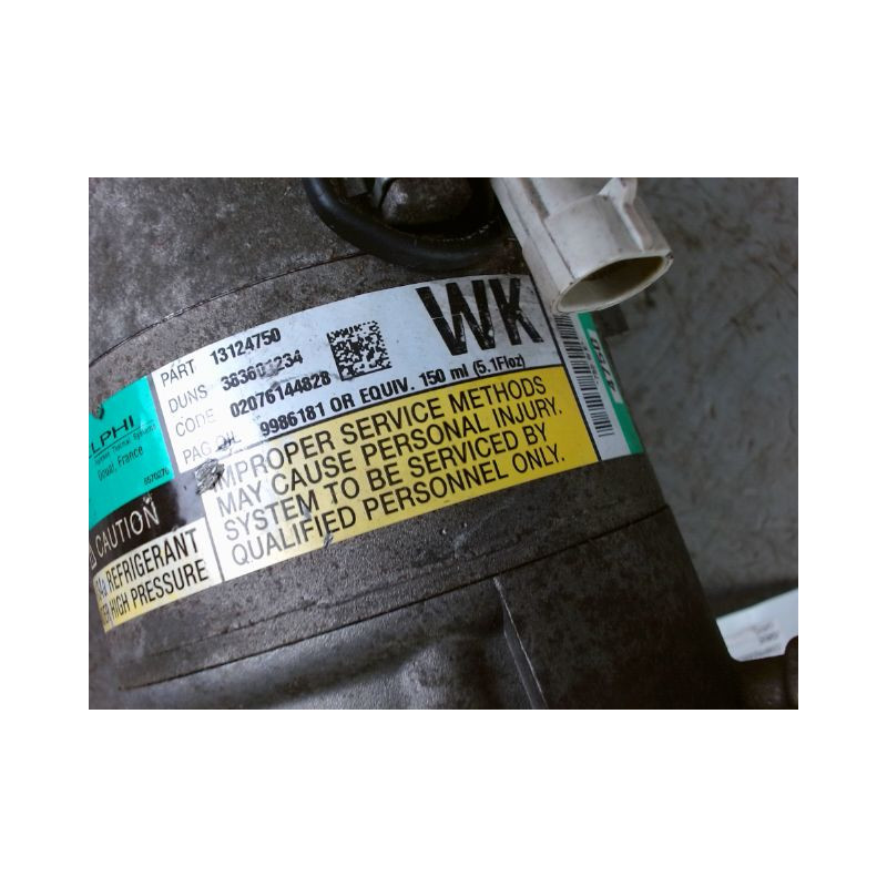 COMPRESSEUR AIR CONDITIONNE OPEL MERIVA