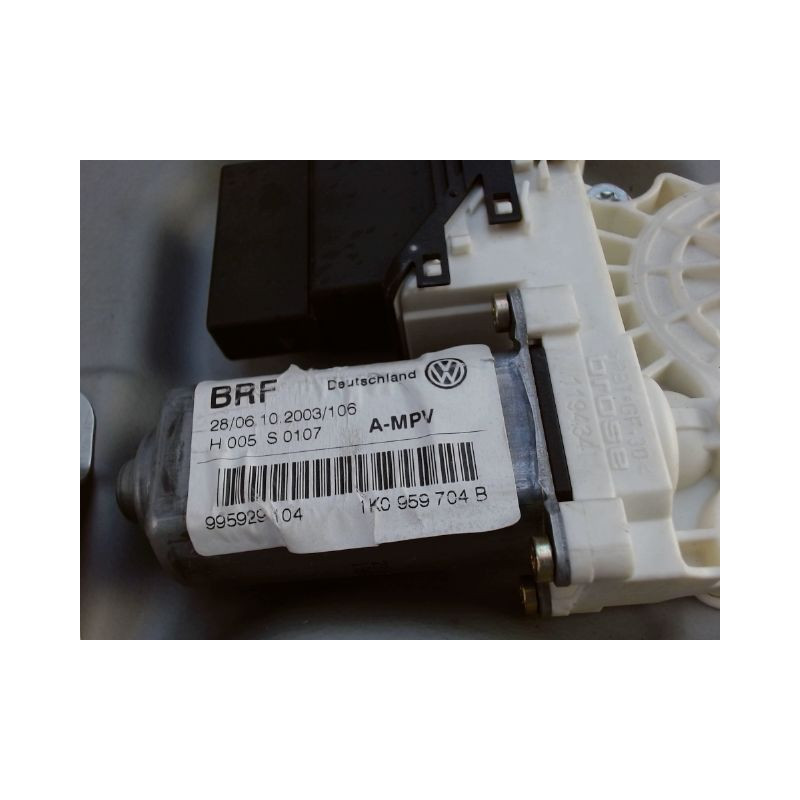 MECANISME+MOTEUR LEVE-GLACE ARRIERE DROIT VOLKSWAGEN TOURAN