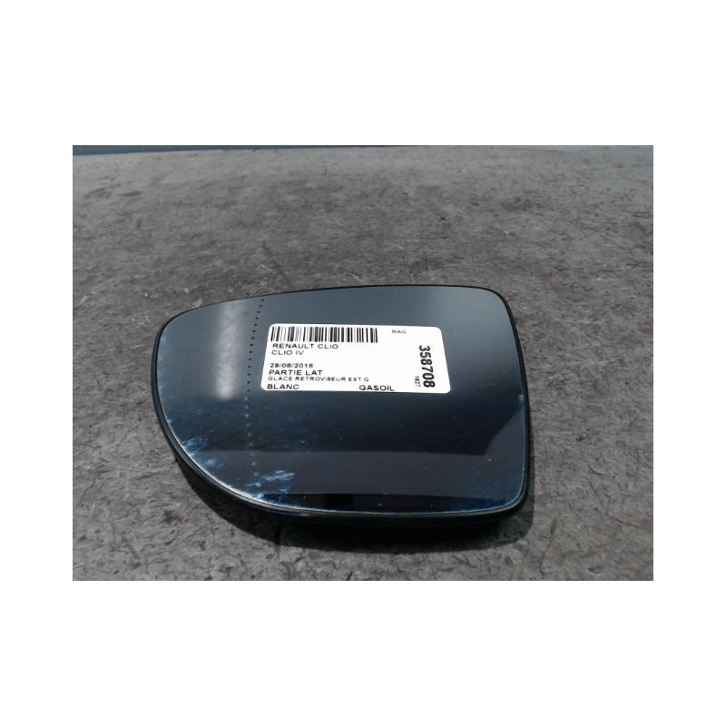 GLACE RETROVISEUR EXT G RENAULT CLIO IV