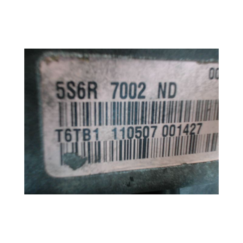 BOITE A VITESSE MECANIQUE FORD FIESTA 2005- 1.6 TDCi
