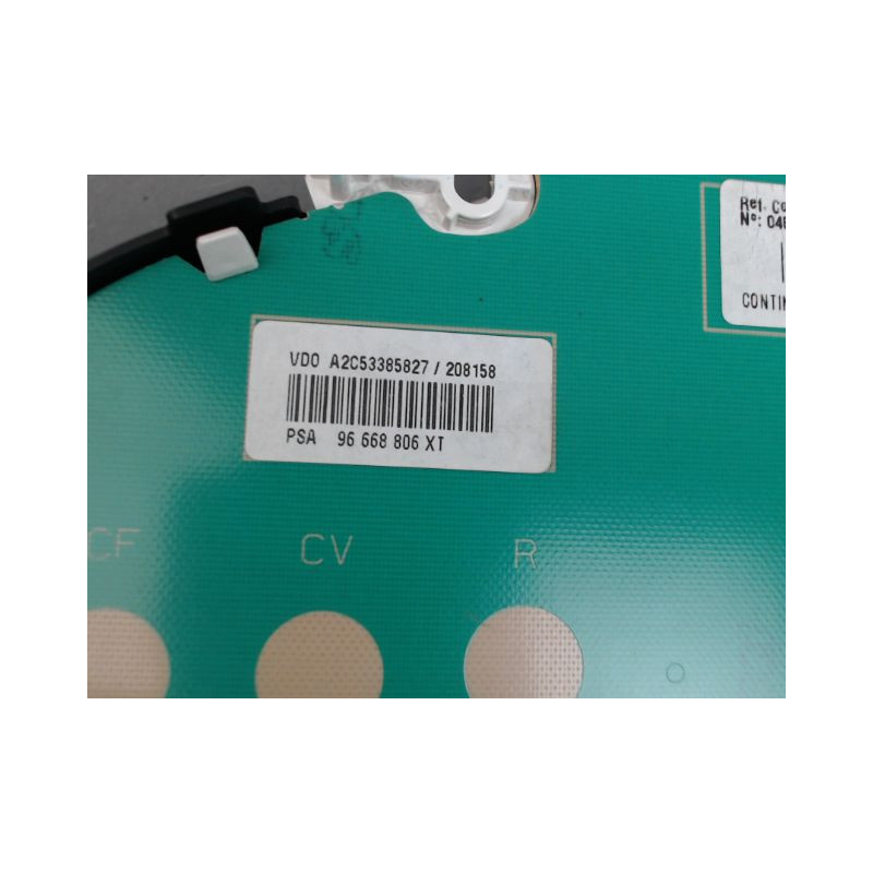 BLOC COMPTEURS CITROEN C3