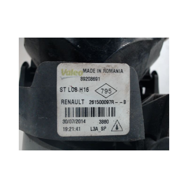 PHARE ANTIBROUILLARD AVANT GAUCHE RENAULT CLIO