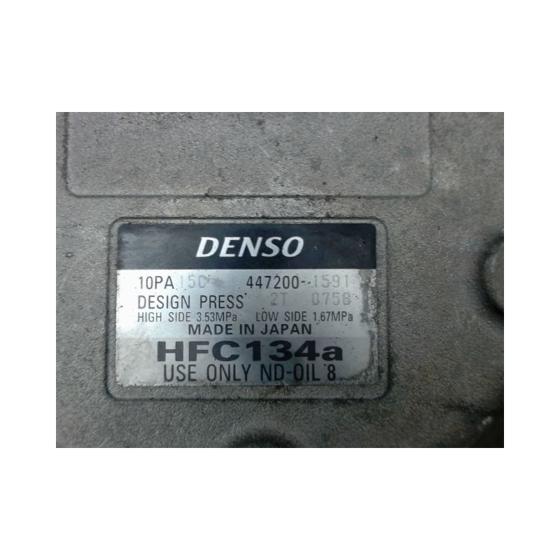 COMPRESSEUR AIR CONDITIONNE TOYOTA AVENSIS -2000