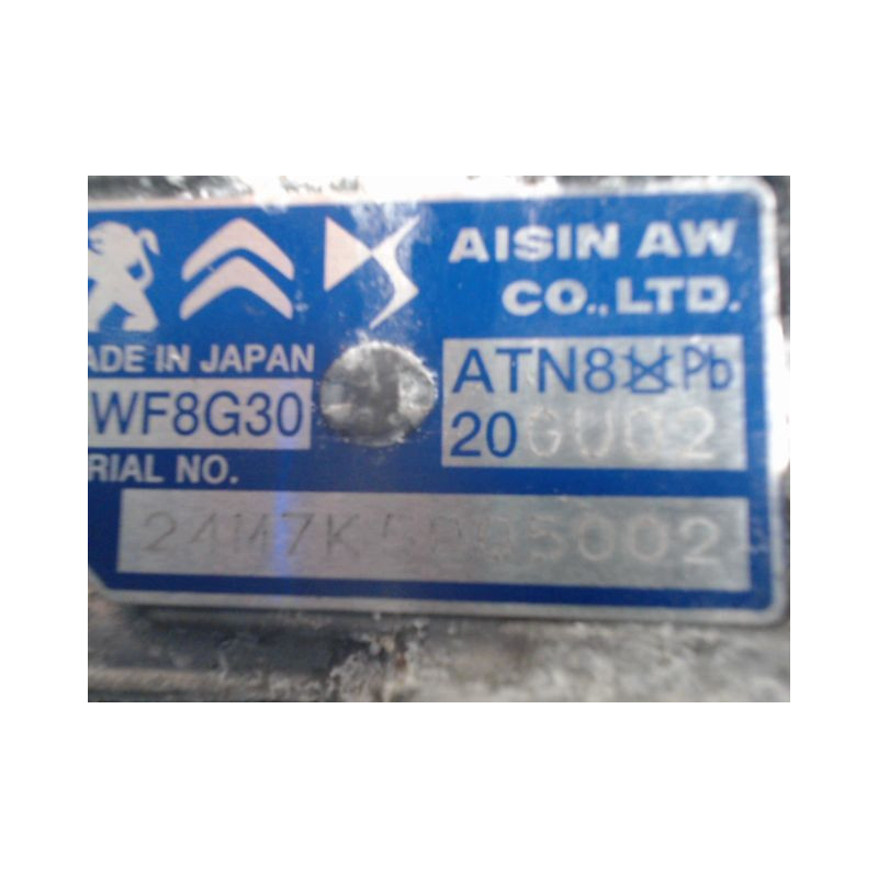BOITE A VITESSE AUTOMATIQUE CITROEN BERLINGO 1.5 BlueHDi 130 