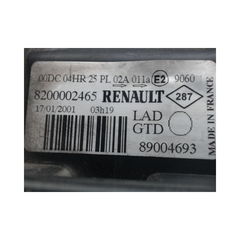 PHARE GAUCHE RENAULT LAGUNA